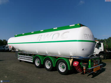 Feldbinder Fuel tank alu 42 m3 / / 6 comp + pump
